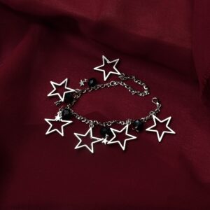 Olive You Little Choker Necklace for Women and Girls a set of minimalistic silver chains