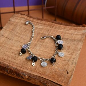 Olive You Little Choker Necklace for Women and Girls — A Set of Minimalist Silver Chains