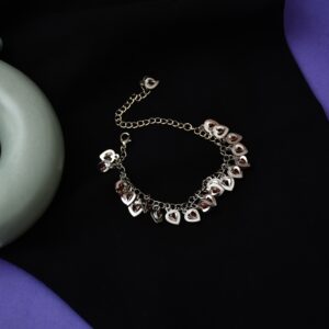 The Aarambh Sterling Silver Bracelet is a representation of elegance and love.