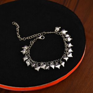 Sterling silver bracelet Aarambh: A Symbol of Elegance and Love