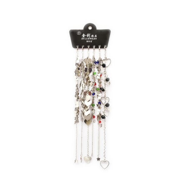 Combo Pack The Most Recent Collection of Oxidized Bracelets and Earrings: Six Pieces