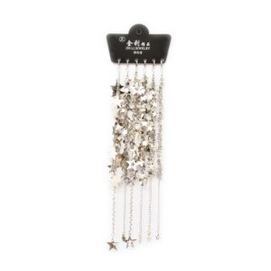 Silver Zircon Bracelets Combo Pack A 6-Piece Collection of Sparkling Elegance