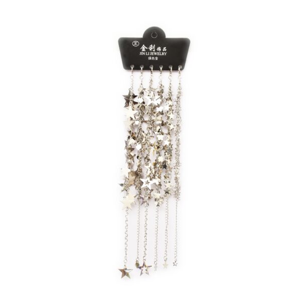 Silver Zircon Bracelets Combo Pack A 6-Piece Collection of Sparkling Elegance