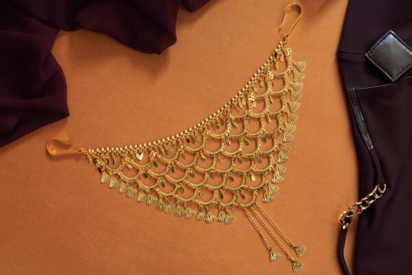 High Gold-Plated Side Kamarbandh Finish and Plating Features