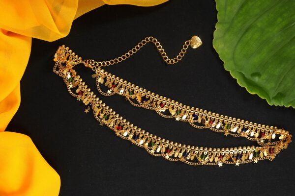 Features of the Classical Full Kamarbandh Star Motif Design for Star Gold
