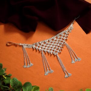 Beautiful silver kamarbandh jewelry for stylish and delicate ladies